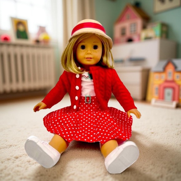 American Girl Doll Kit detective outfit 1 doll 1 bag & many accessories 👀 - Picture 10 of 16